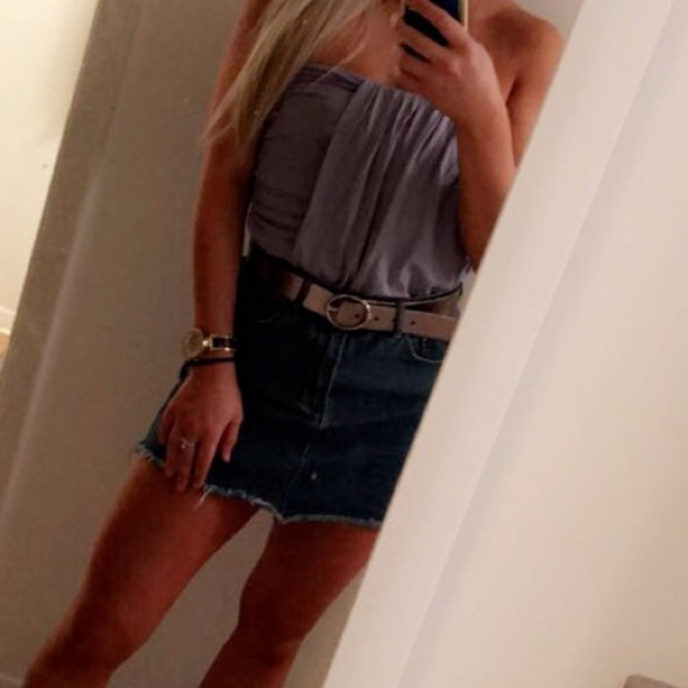 Cute Free People wrap tube top!